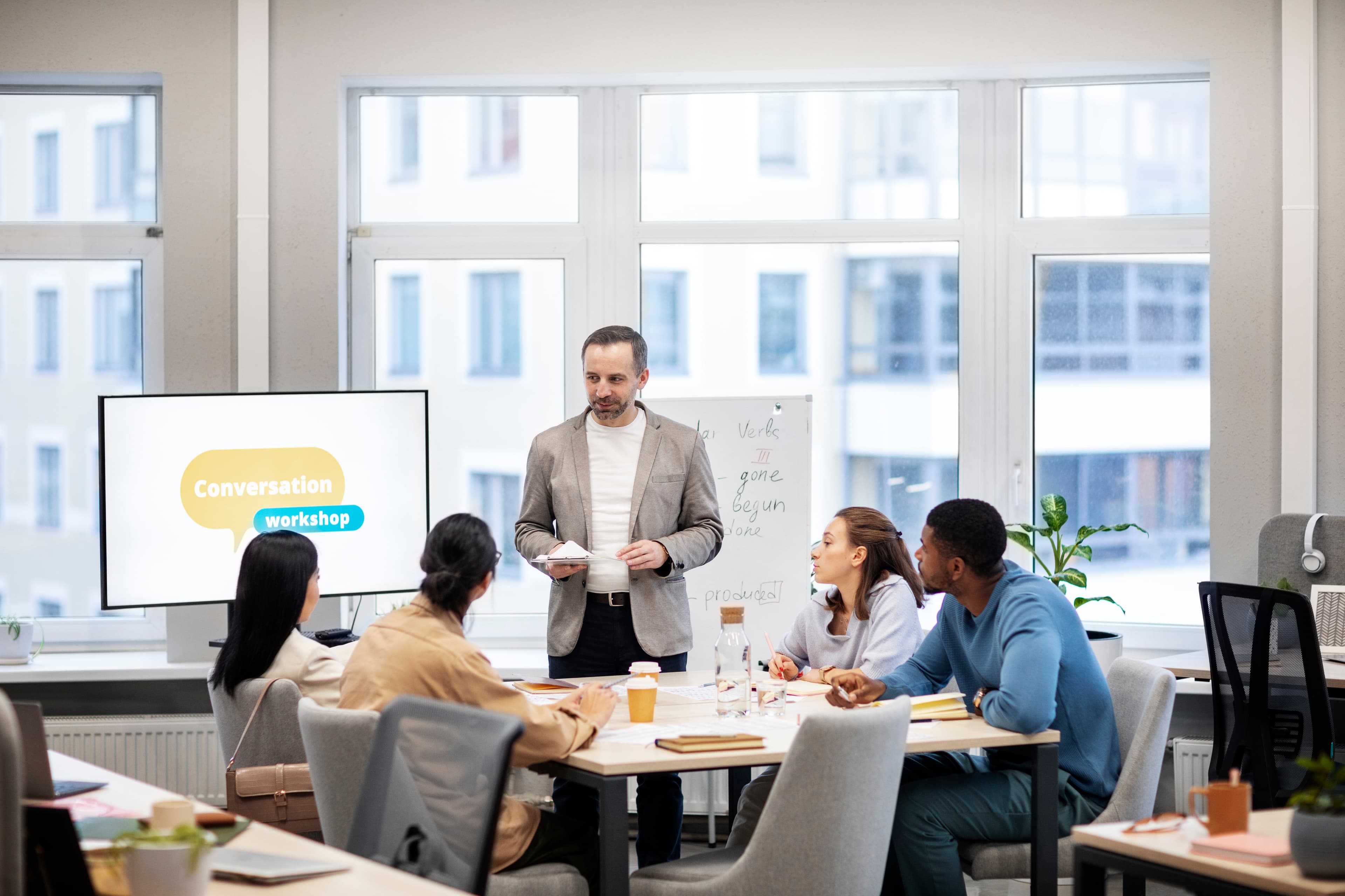 BIM professionals collaborating